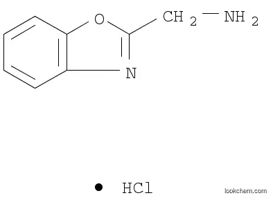 Molecular Structure of 1072806-65-5 ((1,3-BENZOXAZOL-2-YLMETHYL)AMINE HYDROCHLORIDE)
